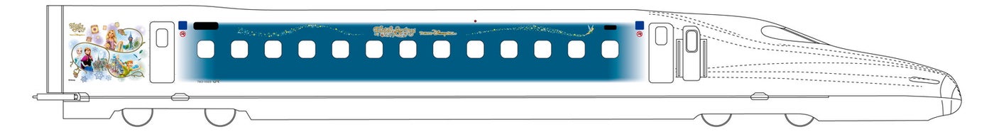 Wonderful Dreams Shinkansen（C）Disney