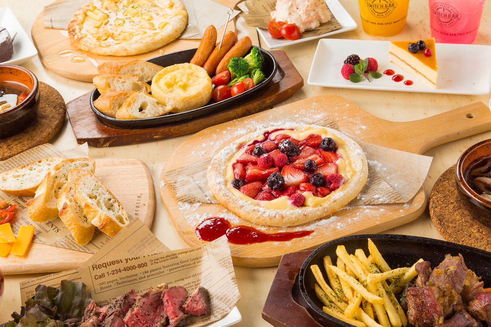 お酒に合う東京限定メニューなどが1チケット300円～／画像提供：トリックデザイン