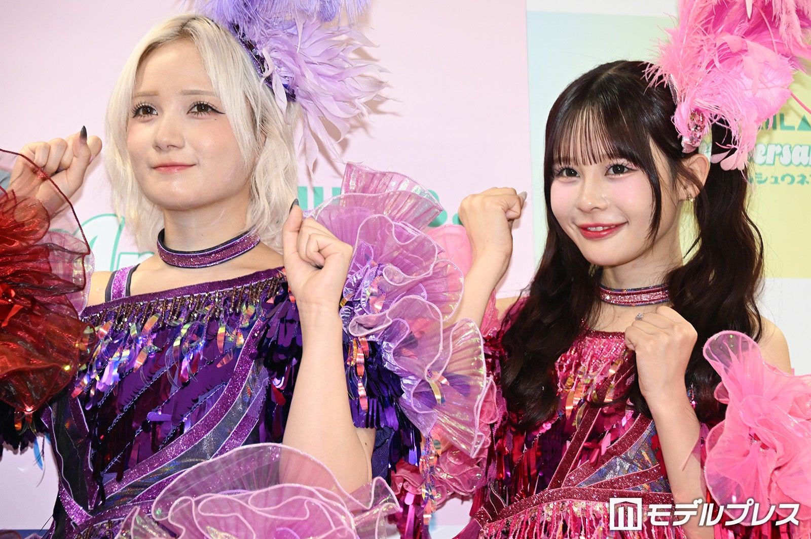 宮野静、村川緋杏（C）モデルプレス