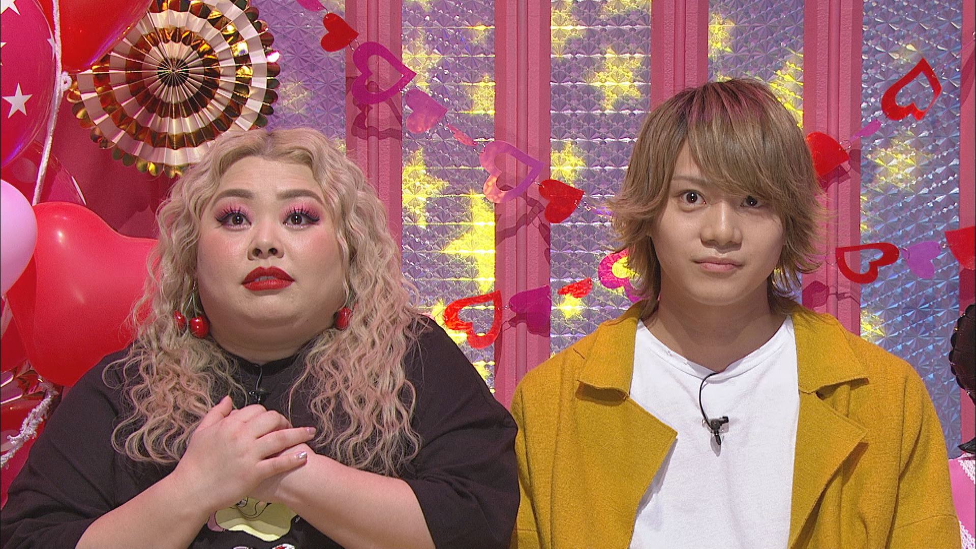 渡辺直美、佐藤流司 （C）フジテレビ