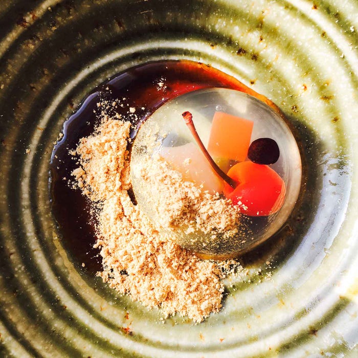 フォトジェニックな和スイーツ「水信玄あんみつ」の作り方【柏原歩のトレンドレシピ】/画像提供:柏原歩