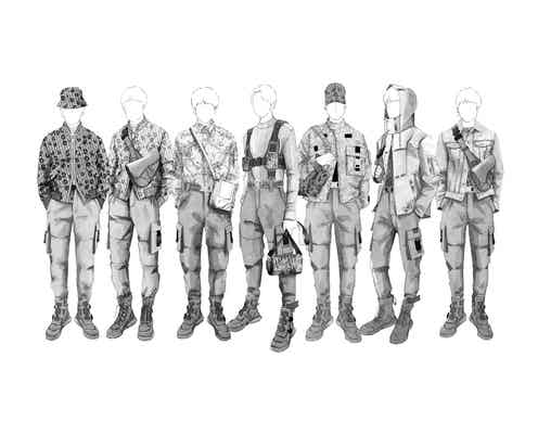 Dior(ディオール)がBTSのツアー衣装手掛ける ブランド史上初の試み