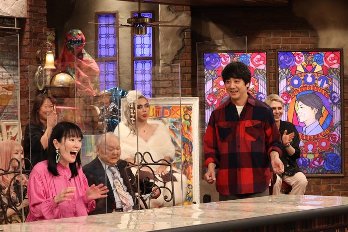 遠野なぎこ、山崎まさよし(C)フジテレビ