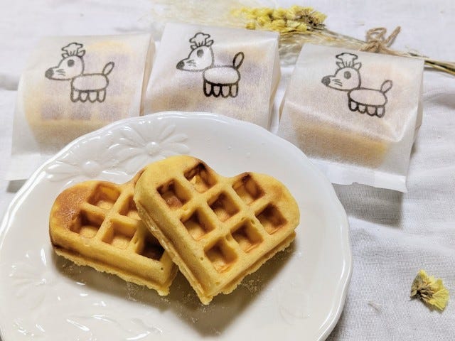 ハート形のハリマッフル