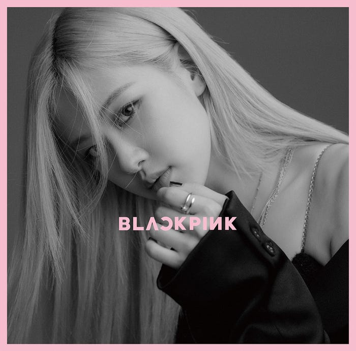 BLACKPINKのアルバム「KILL THIS LOVE -JP Ver.-」ソロ盤ROSE Ver.(画像提供:ユニバーサルミュージック)