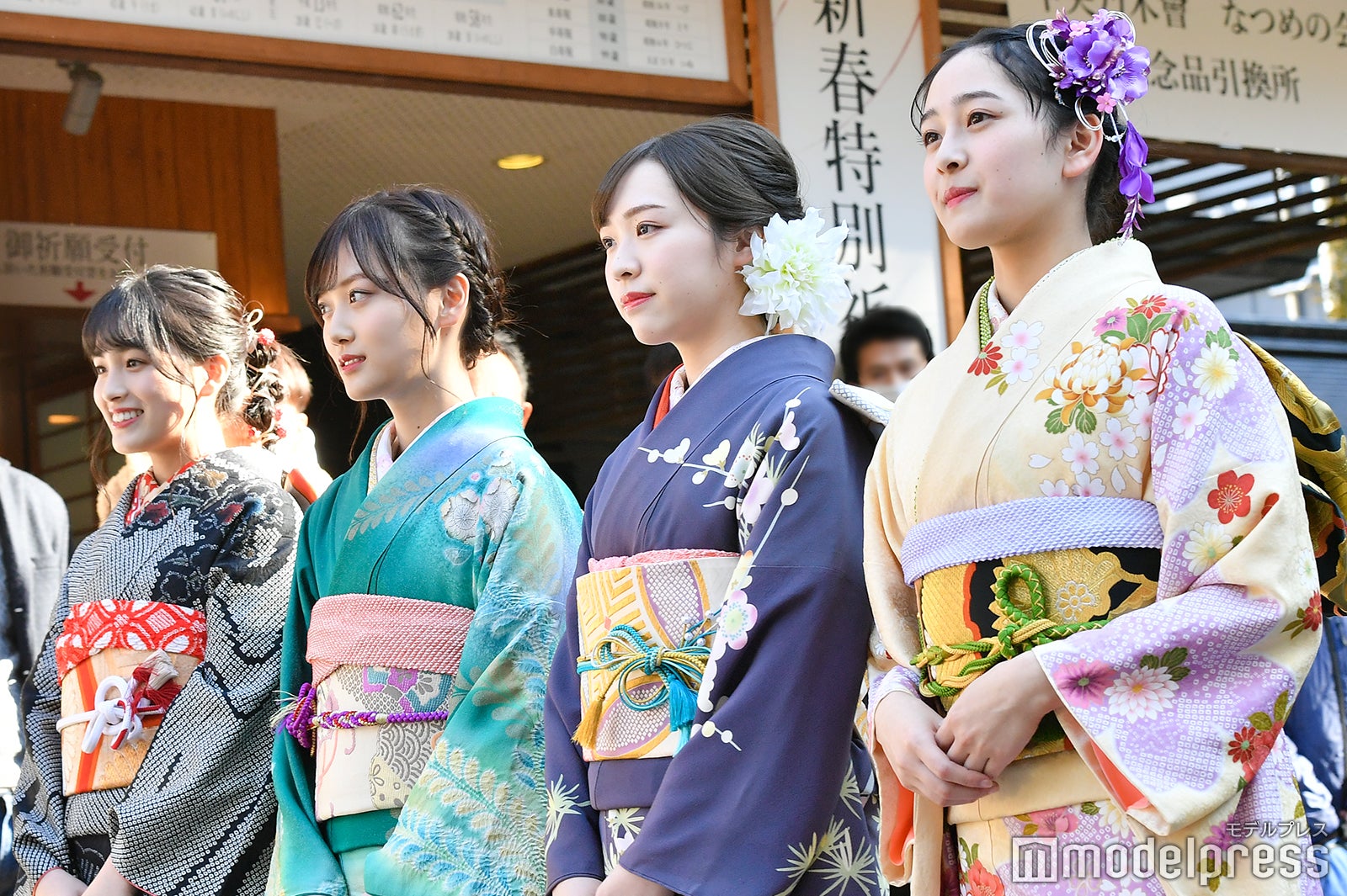 大園桃子、山下美月、渡辺みり愛、向井葉月（C）モデルプレス