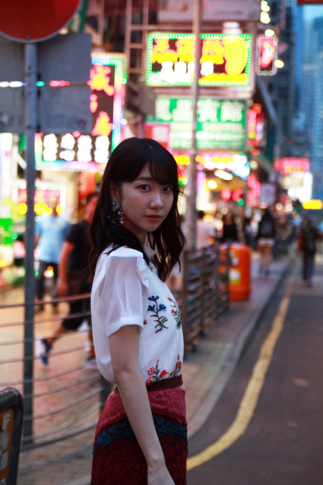 柏木由紀／香港（提供写真）