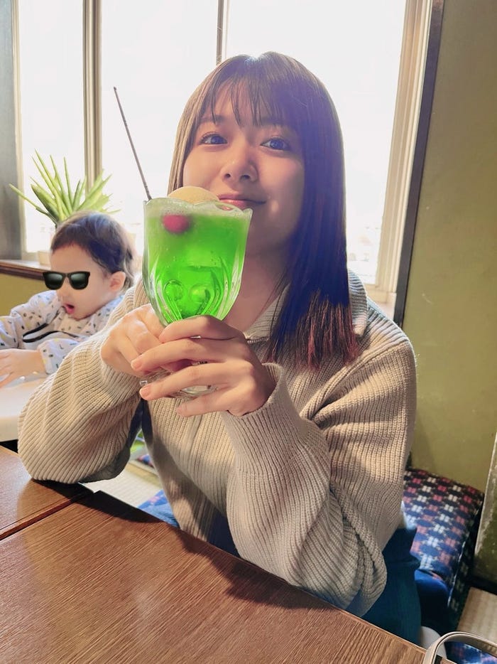 尾崎里紗アナウンサーオフィシャルブログより