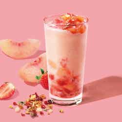 季節限定:ピーチ トランクイリティ ティー フラペチーノ/画像提供:スターバックス コーヒー ジャパン