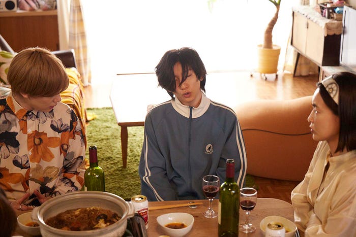 内藤秀一郎、京本大我、長谷川京子「お迎え渋谷くん」第6話より(C)カンテレ