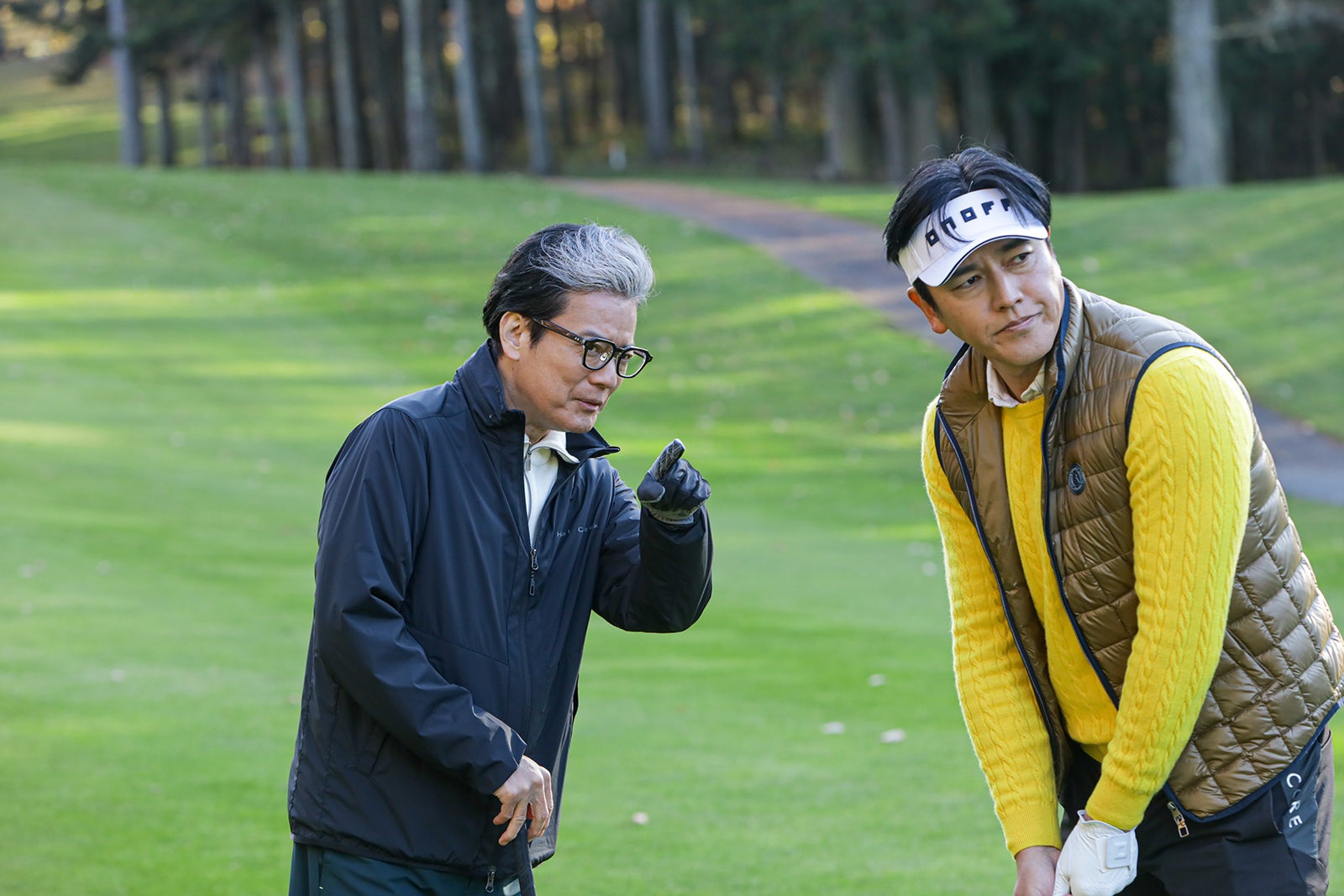 唐沢寿明、要潤「プライベートバンカー」第1話（C）テレビ朝日