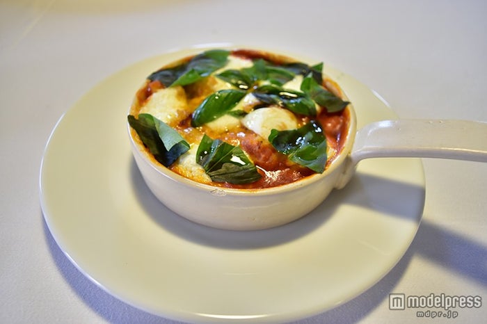 「Potato gnochi with tomato sauce and mozzarella」17,600ウォン