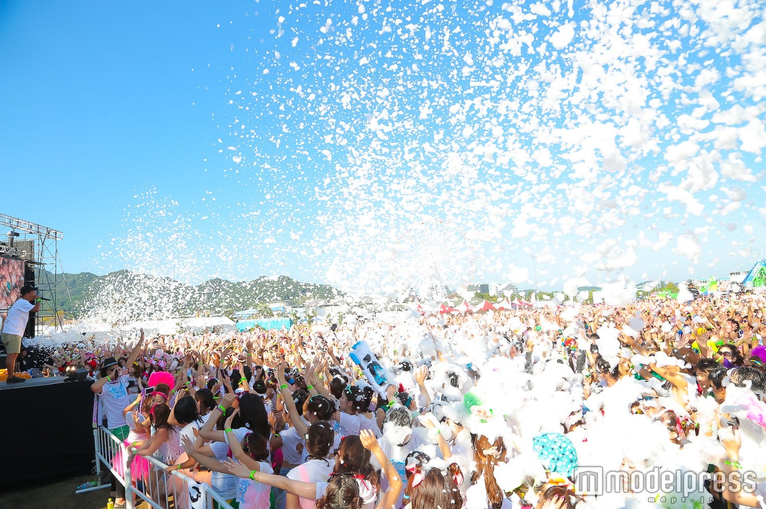 夏は泡まみれで弾けろ!「バブルラン」埼玉で開催