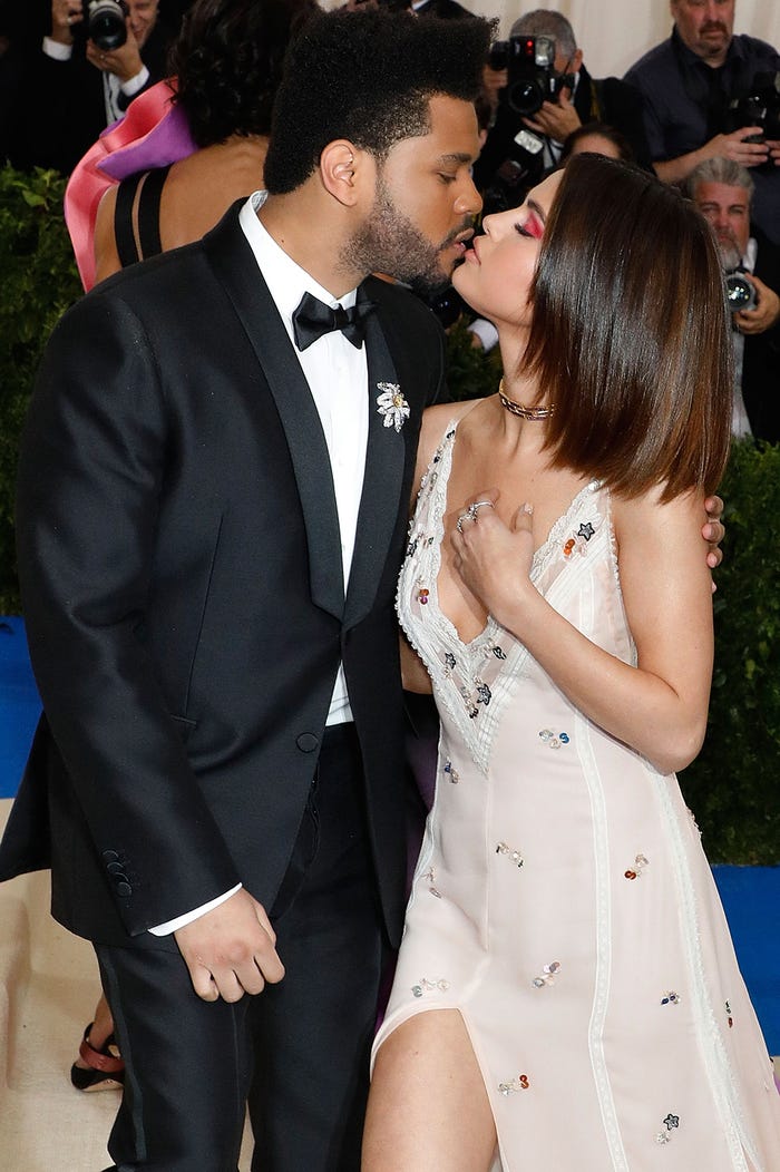 ザ・ウィークエンド&セレーナ・ゴメス/Photo by Getty Images