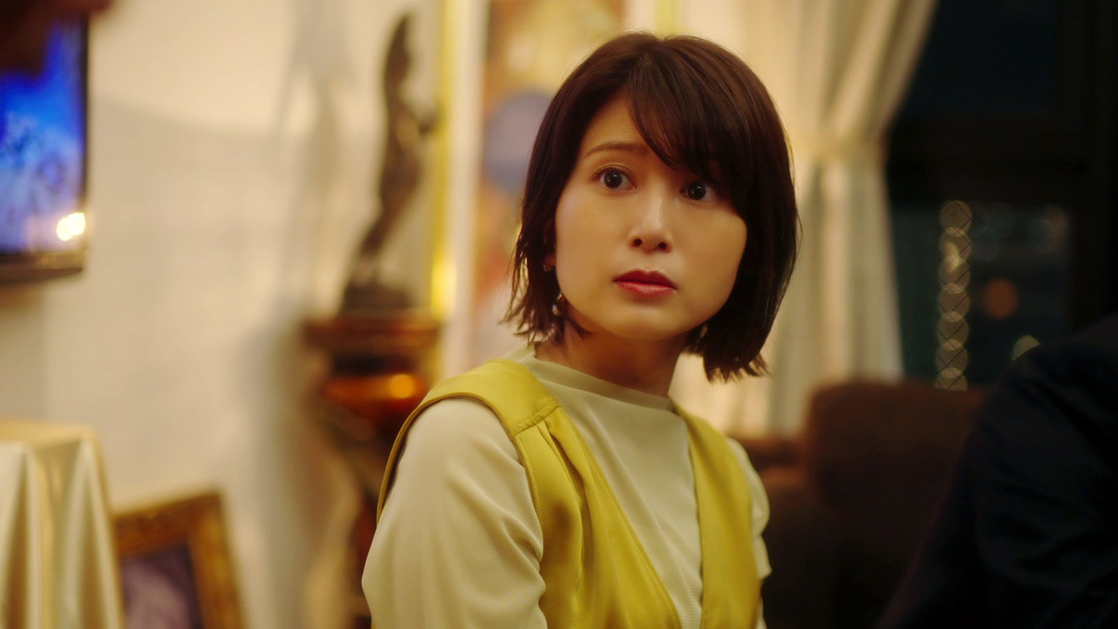 佐津川愛美／「夫婦円満レシピ～それでも夫を愛している～」第1話より（C）「夫婦円満レシピ～交換しない？一晩だけ～」製作委員会