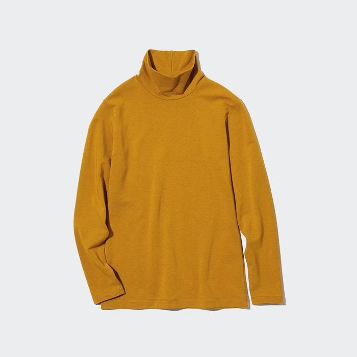 ユニクロ　uniqlo　レディース　おすすめ　オススメ　2023　冬　ヒートテック　インナー　極暖　タートルネック　タートルネックT　レイヤード　ヒートテックコットンタートルネックT