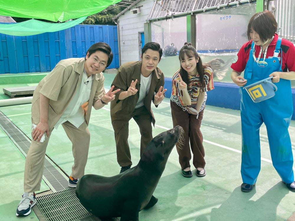 東京ホテイソン（たける、ショーゴ）、横田真悠（C）TBS