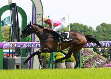 【矢車賞】トリニティ 1馬身差快勝 岩田望「自分のリズムでしぶとく粘れた」 中2週でオークス参戦も検討か