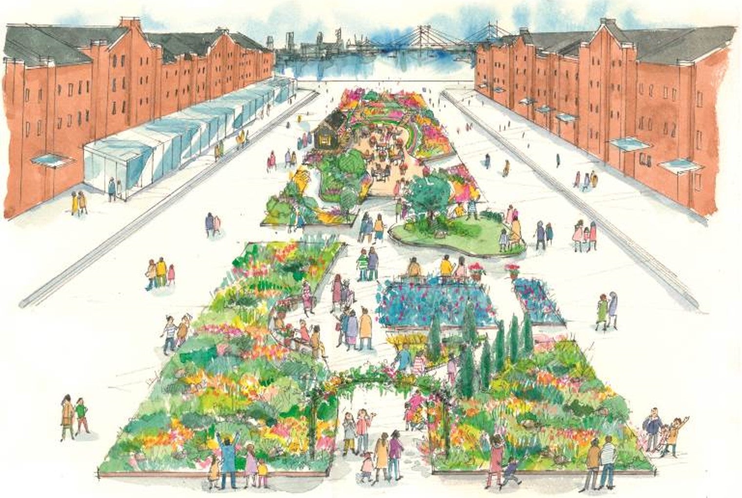 「FLOWER GARDEN 2018」横浜赤レンガで開催　ドライフラワーカフェ＆バーも併設