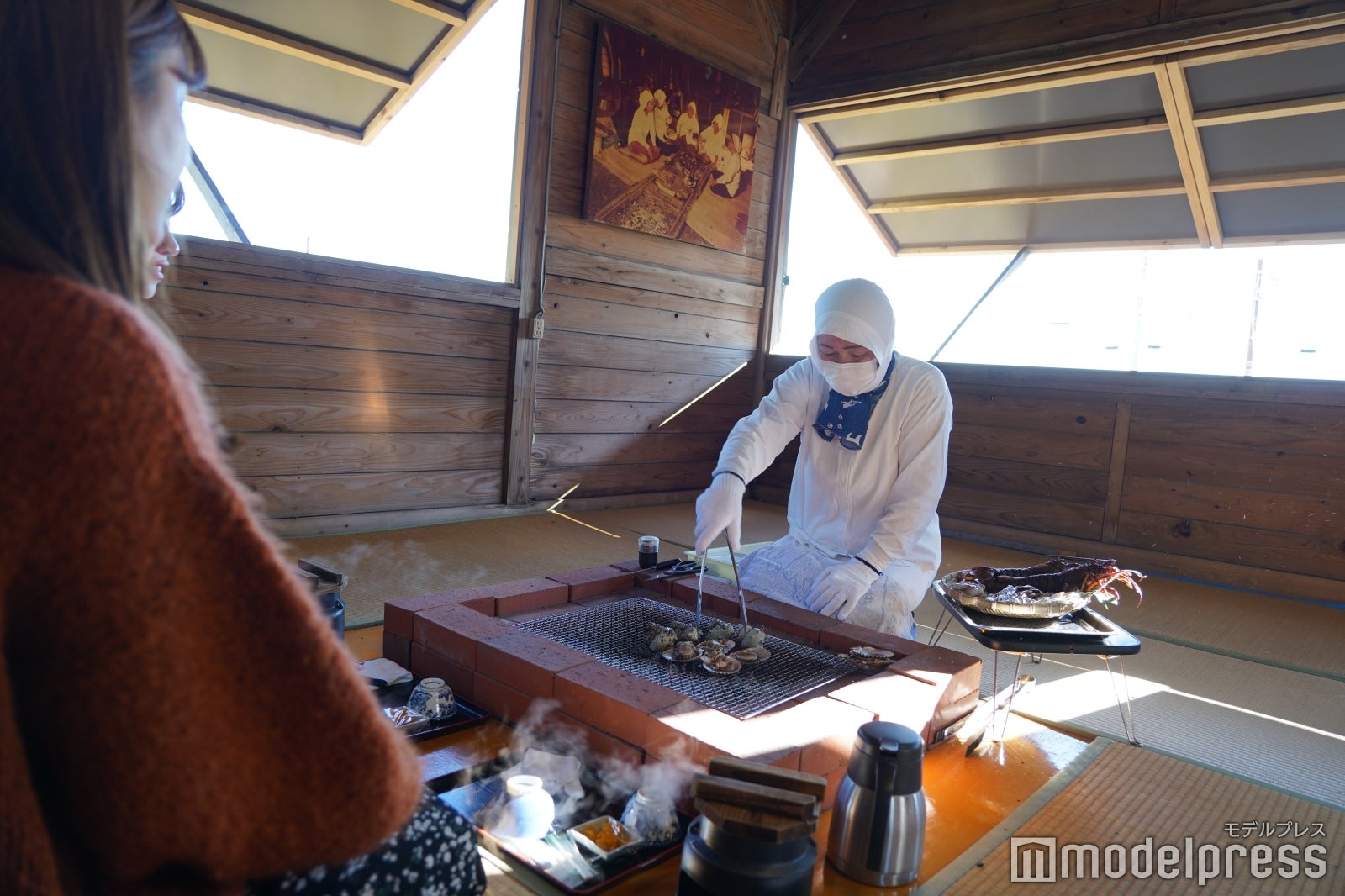 人生経験豊富な海女さんとのトークはとっても貴重！ステキな笑顔に癒されます （C）モデルプレス