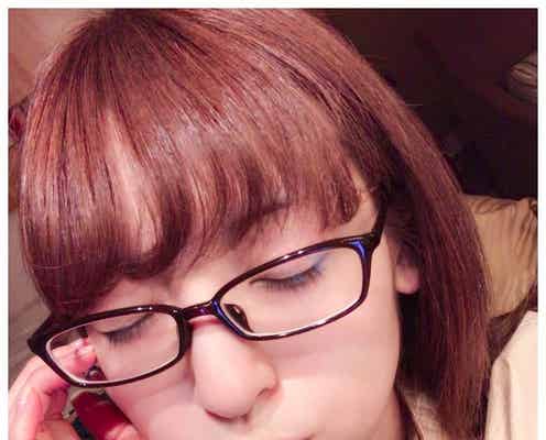 神田沙也加、ガチメガネの“すっぴん”ショットに反響「肌綺麗」「美しい」と絶賛の声