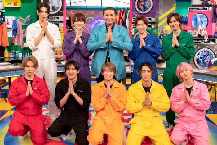 Snow Man&貴乃花光司(C)TBS