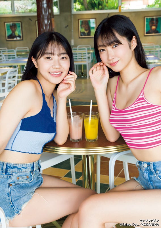 咲田ゆな、瑚々(C)講談社