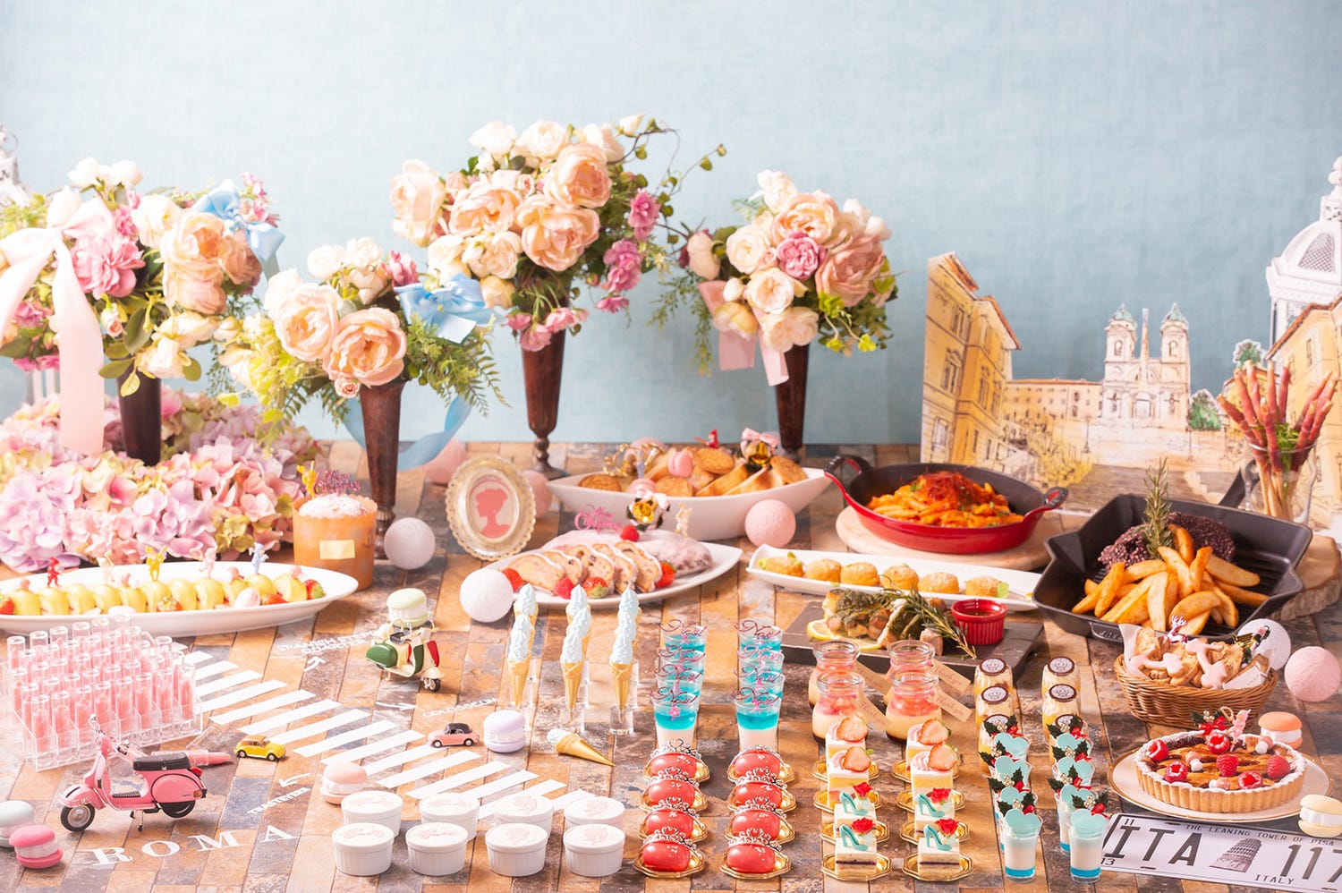 “ローマの休日”テーマのスイーツ食べ放題、ストリングスホテル名古屋で開催