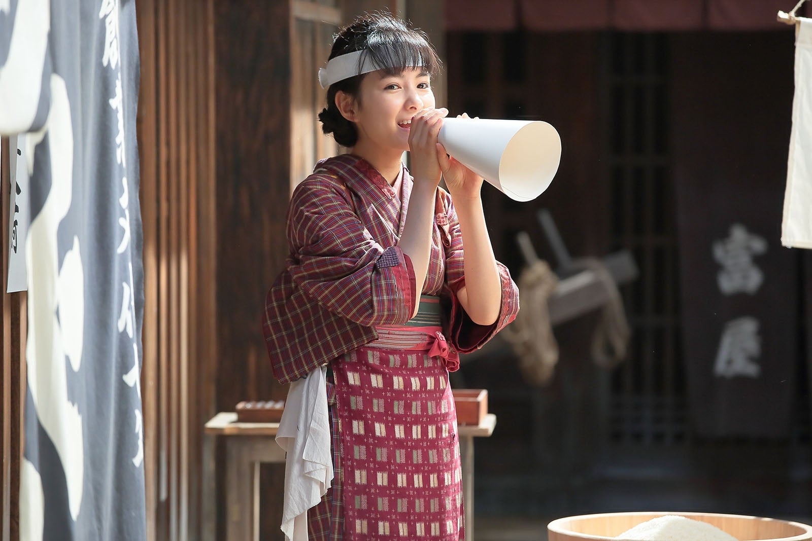 藤岡てん役の葵わかな（C）NHK