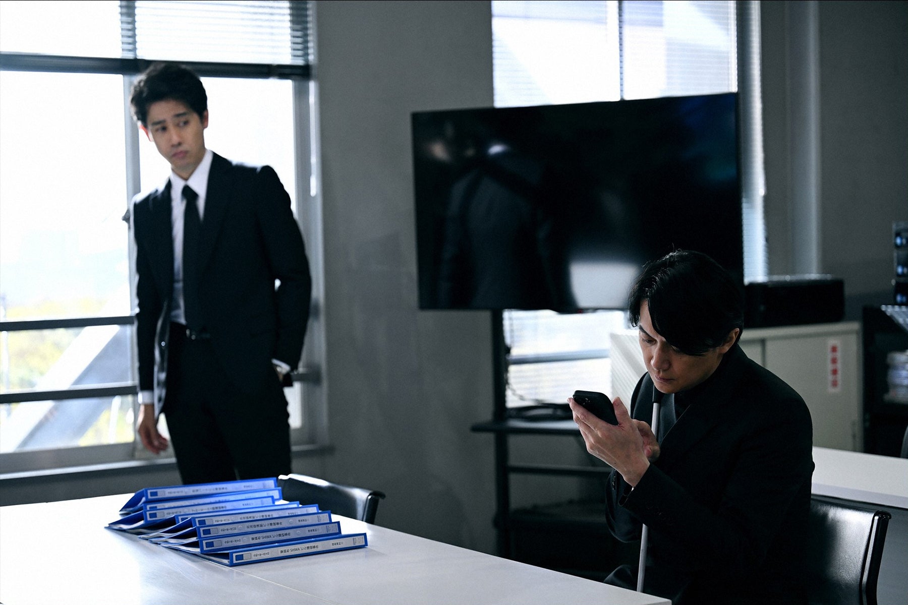 大泉洋、福山雅治「ラストマン－全盲の捜査官－」第1話より（C）TBS