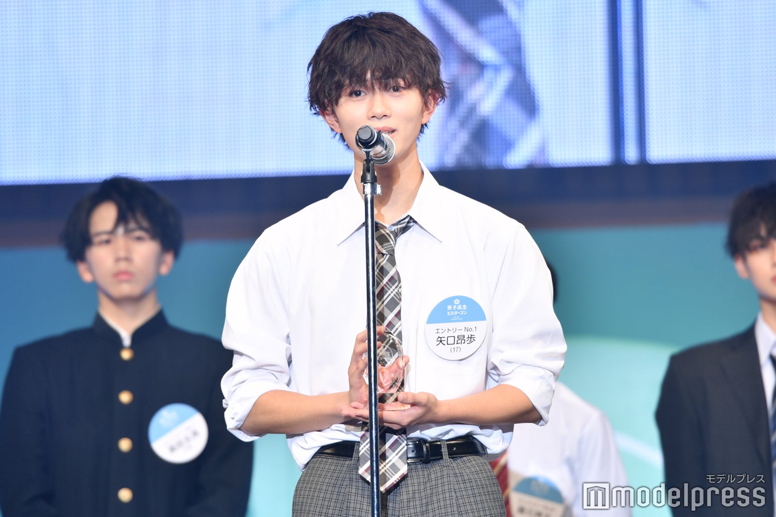 「男子高生ミスターコン2022」ファイナル審査の様子（C）モデルプレス