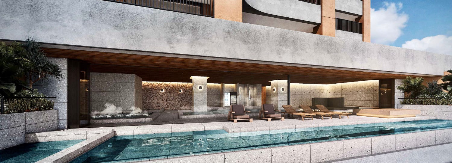 香川に新ホテル「FAV LUX 小豆島」2025年開業 サウナ・プール施設「エデン」併設