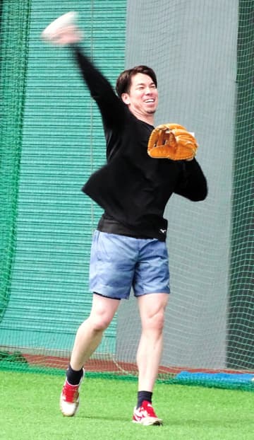 楽天入りのマエケン「たくさん投げてたくさん勝ちたい」ノルマは「規定投球回数」勝つための秘訣は「打線がいっぱい打ってくれれば（笑）」