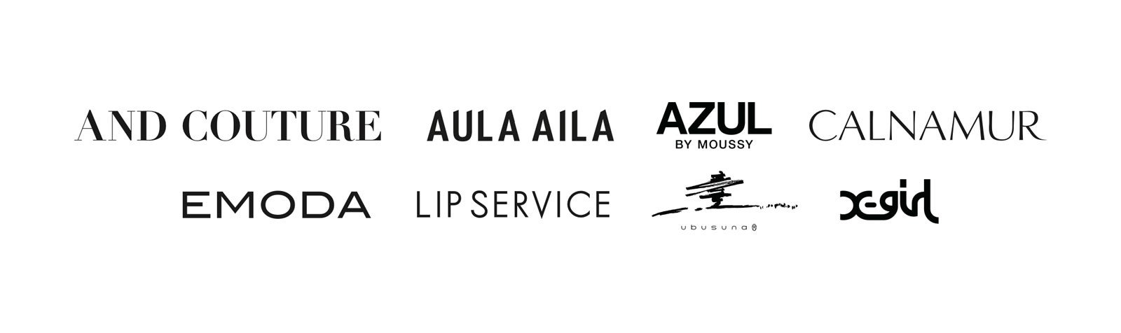 ブランドラインナップ（提供写真）