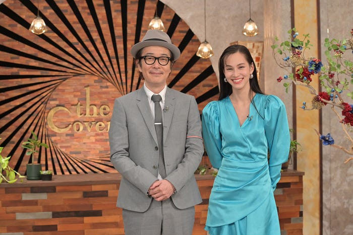 リリー・フランキー、水原希子(C)NHK