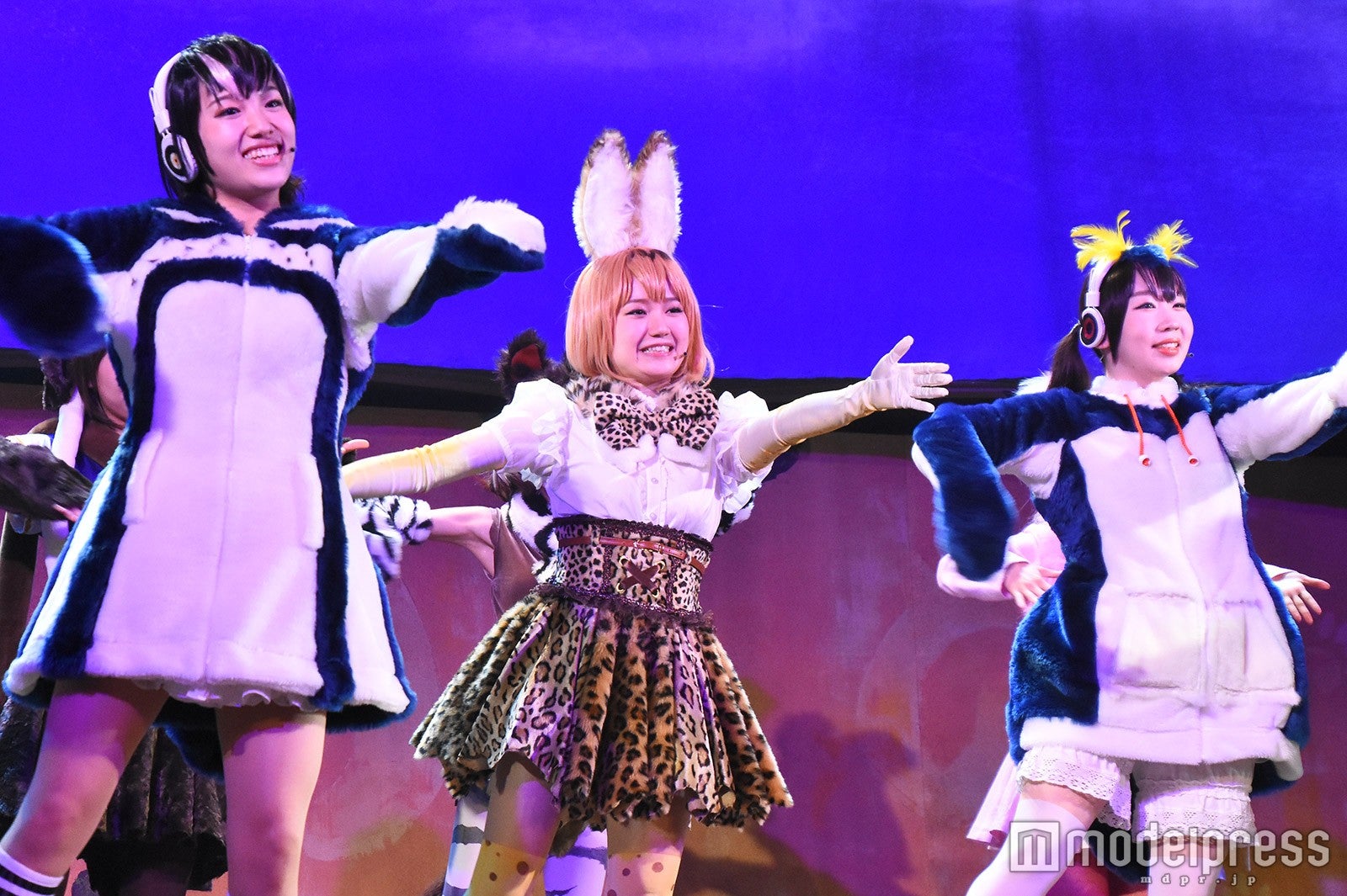 舞台『けものフレンズ』ゲネプロより（C）モデルプレス