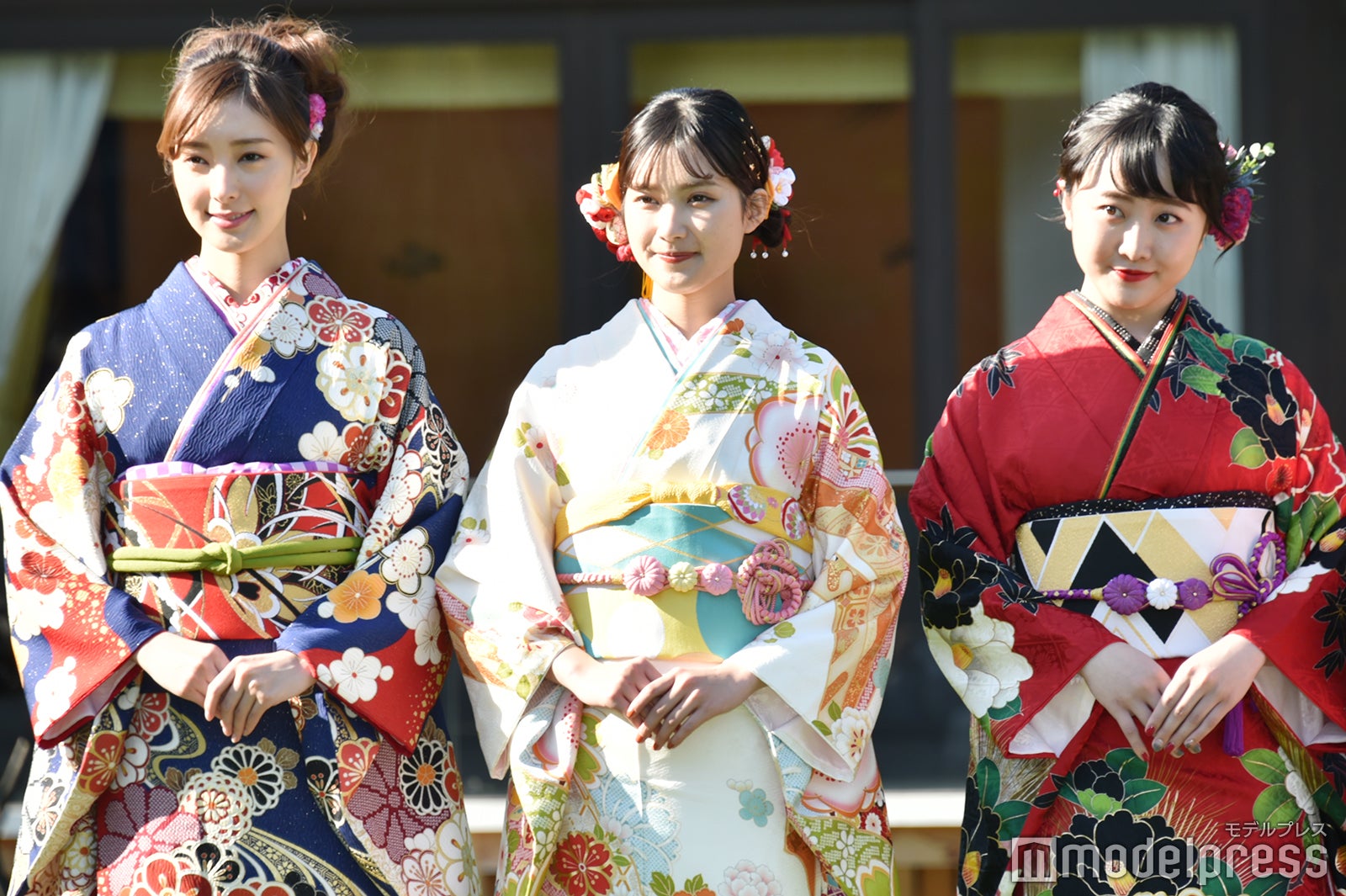 宮本茉由、井頭愛海、本田望結（C）モデルプレス