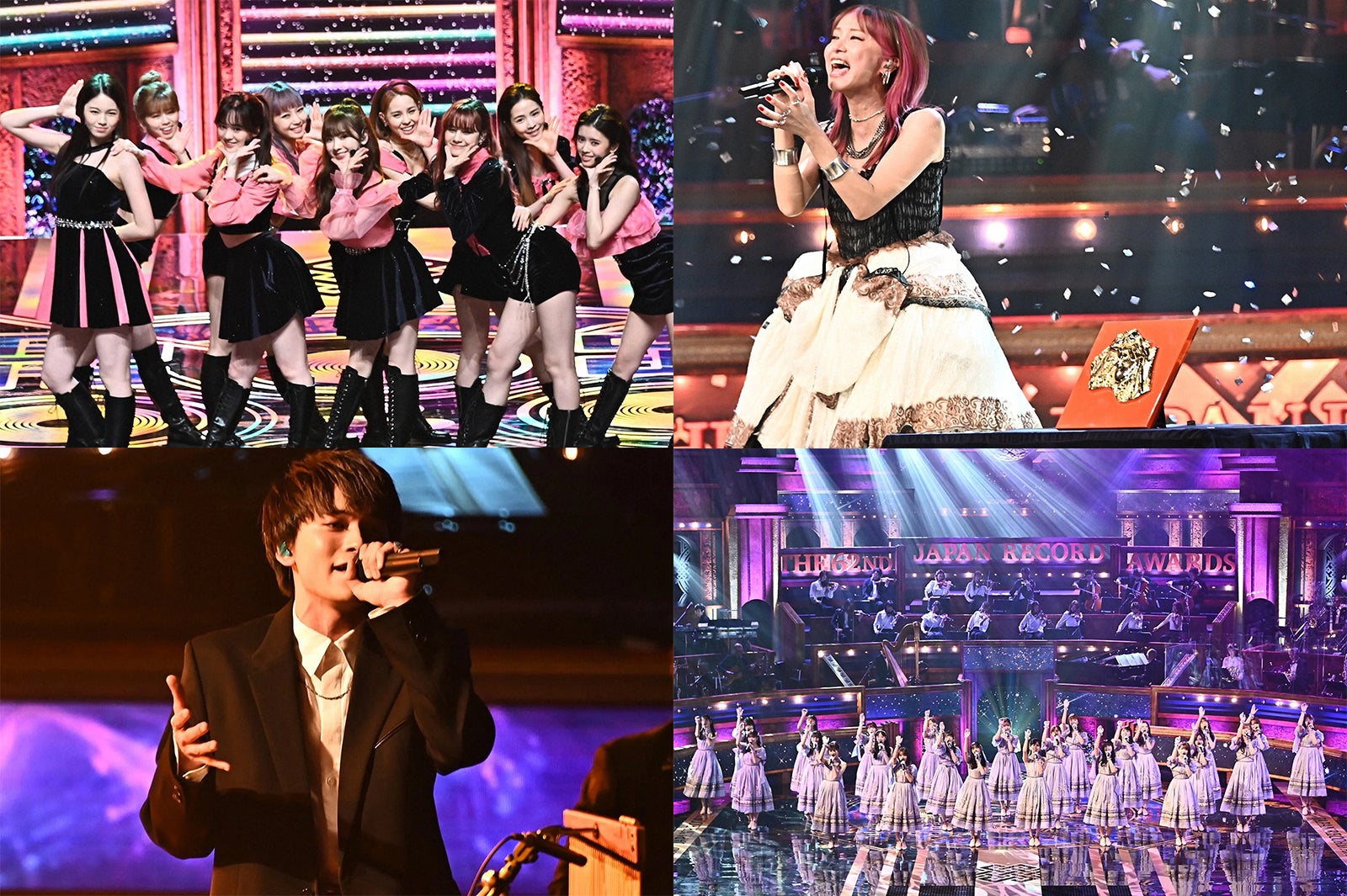 【レコ大 写真特集】大賞はLiSA、嵐は特別栄誉賞 乃木坂46・NiziU・DISH//・AKB48らが豪華パフォーマンス