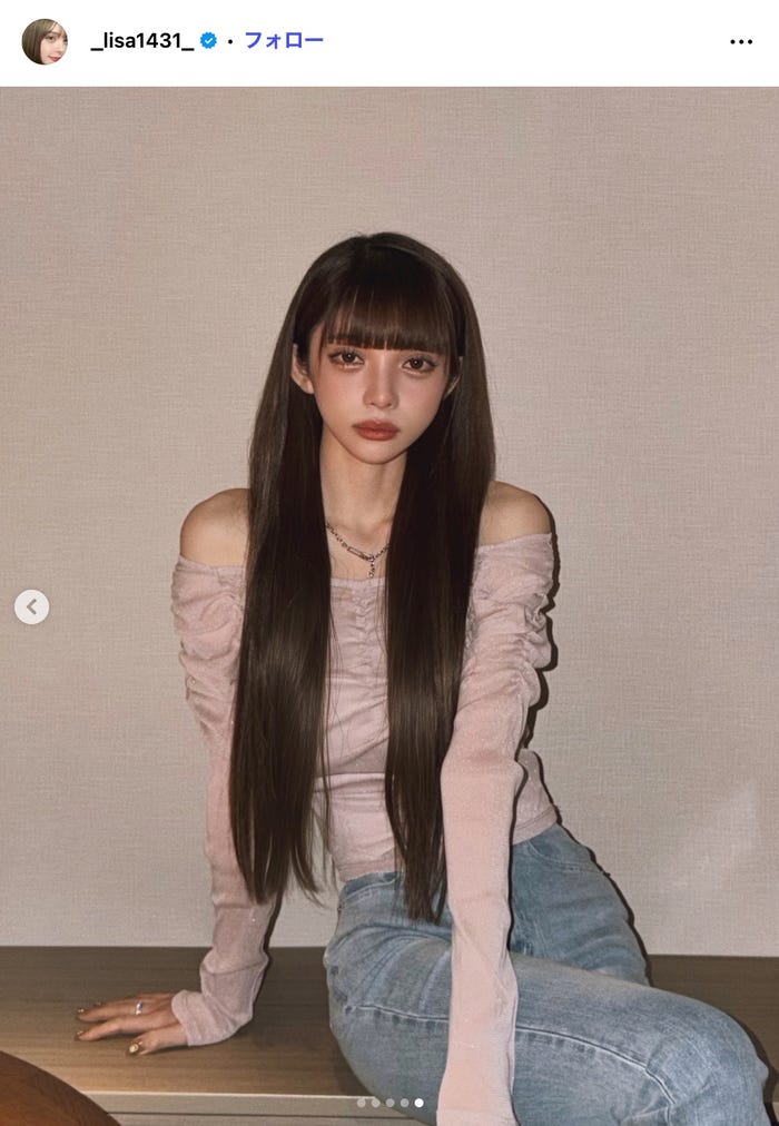 渡辺リサ Instagramより