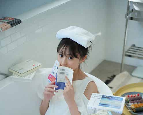 乃木坂46遠藤さくら、美脚がのぞくゆるっと休日