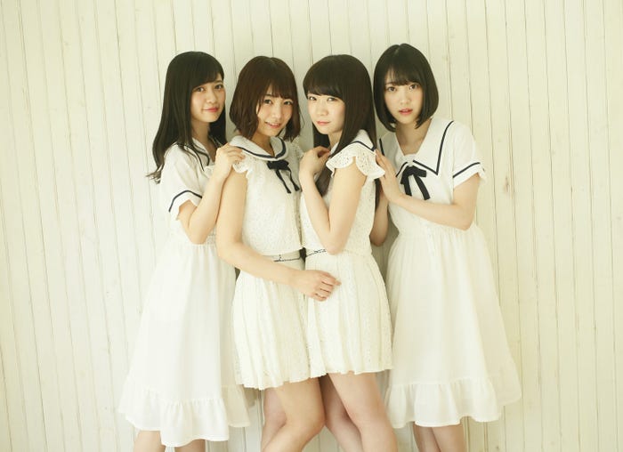 (左から)寺田蘭世、北野日奈子、秋元真夏、堀未央奈(提供画像)