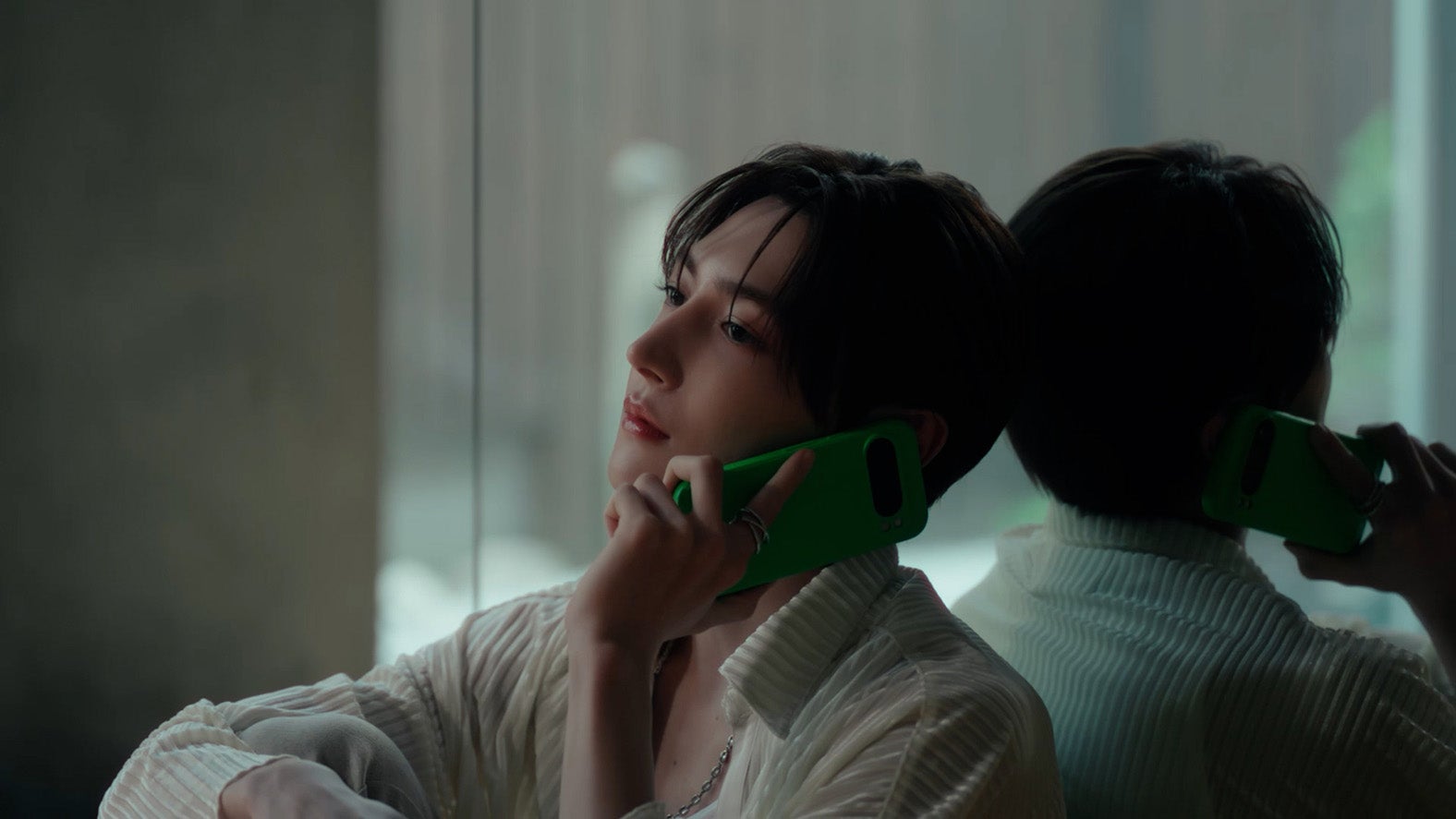 浜川路己／GreenTalk「安心」篇（提供写真）