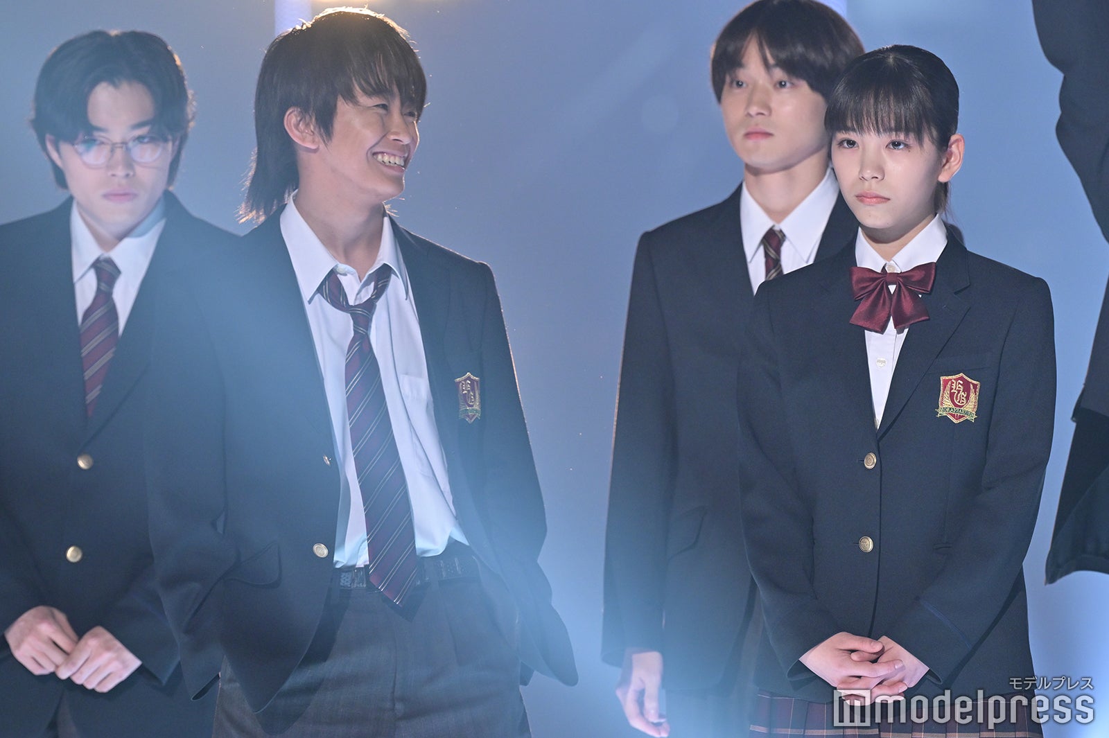 加藤清史郎、當真あみ「最高の教師 1年後、私は生徒に■された」ステージより（C）モデルプレス