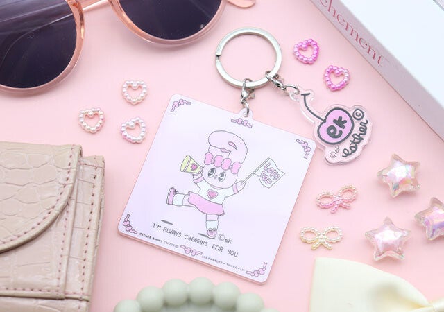 この付録…反則級に可愛い♡早くも争奪戦？！大人気エスターバニーのアクリルキーホルダーセット