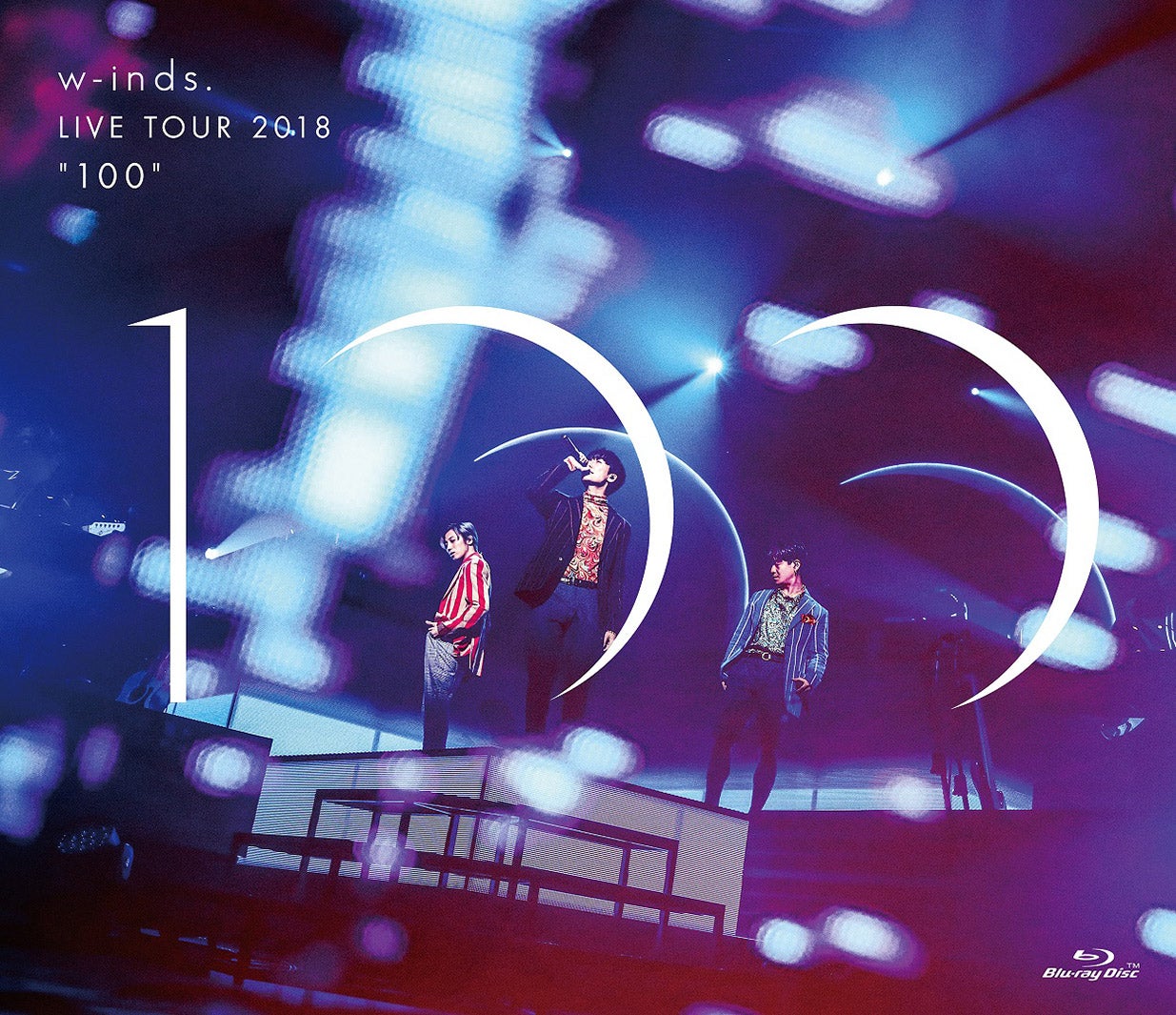 「w-inds. LIVE TOUR 2018 “100”」通常盤Blu-ray（12月12日発売）／提供写真