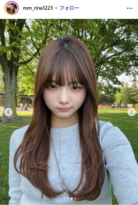 元ばんばんざい流那の妹・莉那（りな）、ニューヘア披露に「小顔が際立ってる」「大人っぽくって新鮮」の声
