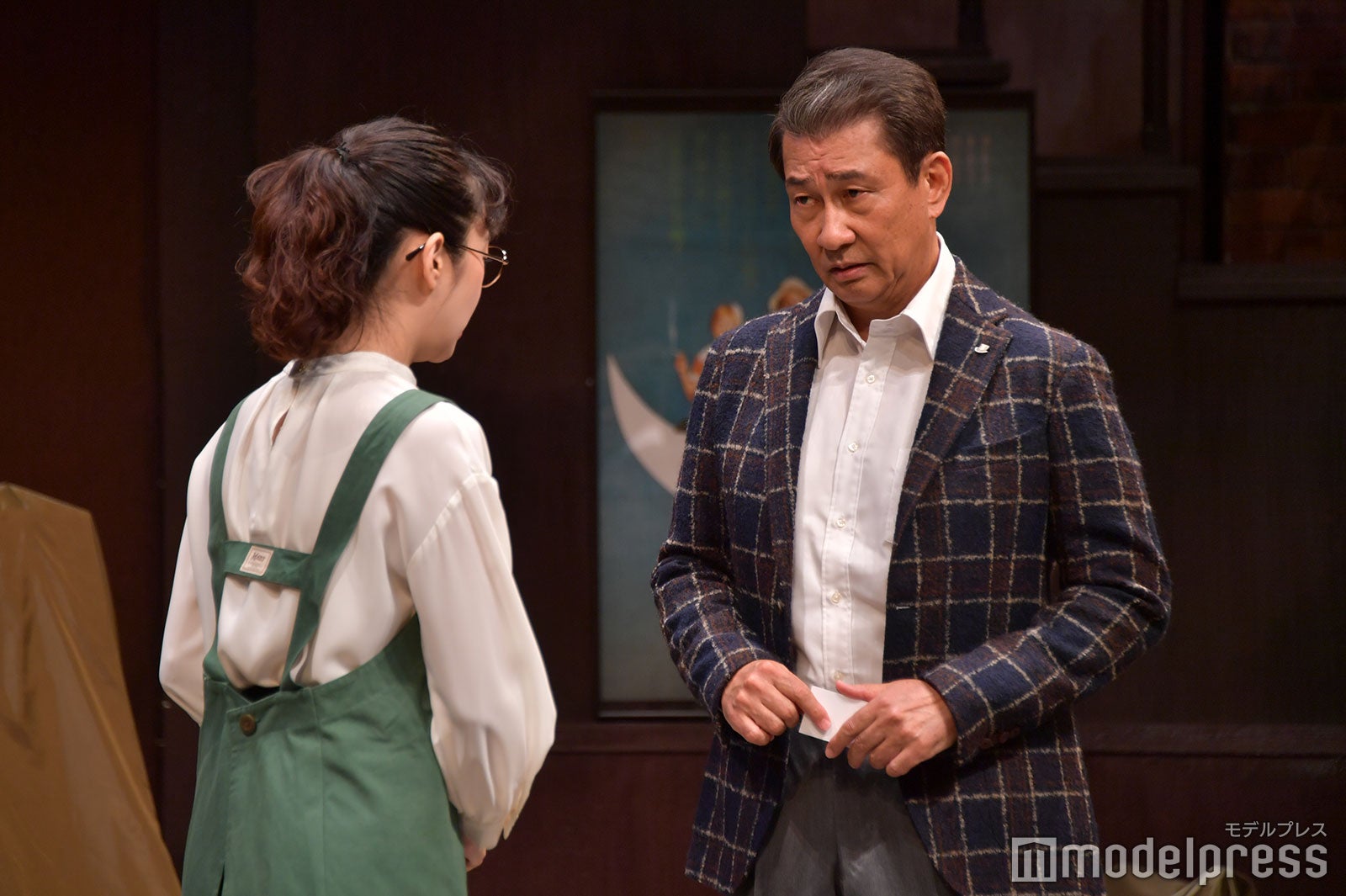 清水くるみ、中井貴一（C）モデルプレス