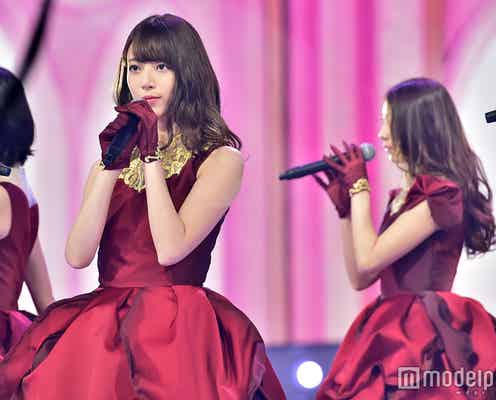 乃木坂46橋本奈々未、目を潤ませる「リハーサルではこんなのなかった」<紅白本番>