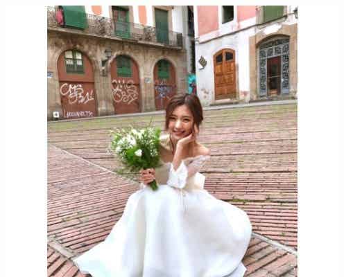 真野恵里菜、キュートなウェディングドレスショットに絶賛の声続出