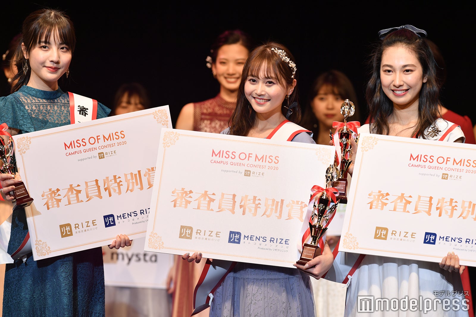 西尾ゆいさん、中林奈々さん、仲原舞子さん（C）モデルプレス